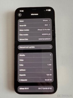 iPhone 12 pro max 128 GB - 2