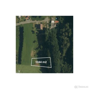 Stavební parcela se stavebním povolením 1044m2 - 2