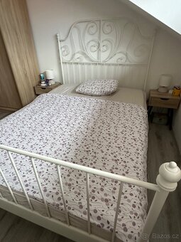Kovová postel IKEA 160x200cm - 2