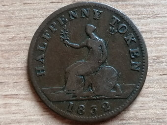 Koloniální mince 1832 1850 a 1820 Kanada Upper Canada 860/ks - 2