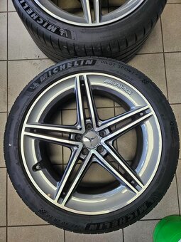 Prodám alu disky Mercedes Benz Amg GT63 20" + pneu Michelin - 2