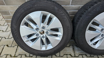 205/60 R16 - Originál ALU kola Škoda Octavia IV - 4, ET 46 - 2