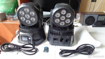 Pohyblivé led hlavy - 2