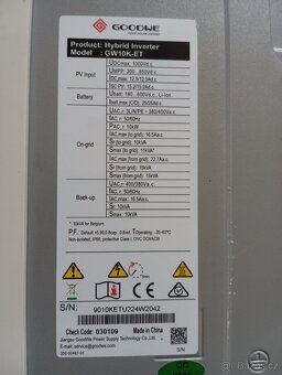 Goodwe hybrid inventer - 2