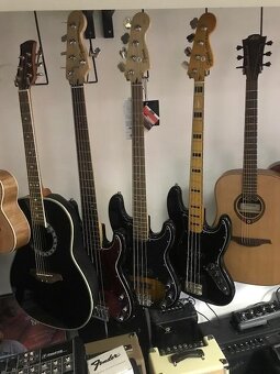 Baskytary Cort , Squier, Ibanez, SX 4 a 5  i p - 2