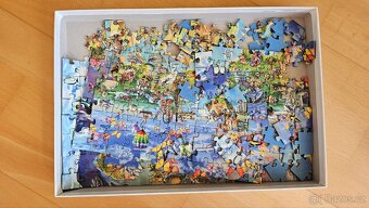 Dino puzzle mapa světa - 2