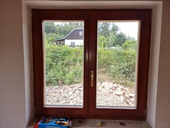 Dřevěné euro okno - 2