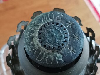 STAROŽITNÁ SECESNÍ PETROLEJOVÁ LAMPA EHRICH & GRAETZ-19.STOL - 2