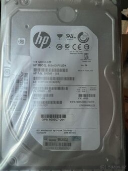 💽 NOVÝ HP 4TB 7200rpm SAS pevný disk s rámečkem - 2