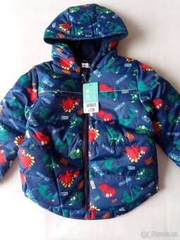 Nová podzimní Dino bunda, 98/104 - 2