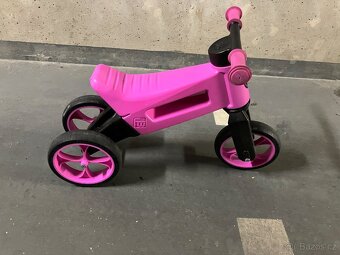 Odrážedlo Funny Wheels Rider SuperSport 2v1 růžové - 2