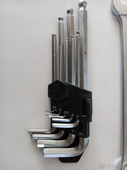 Tona-Expert klíč imbus sada 9dílná s kul.-levně - 2