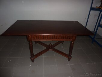 Velký jídelní stůl 176 x 91, masiv - 2