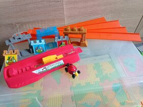 Hot wheels auta tahač dráhy Angry birds - 2