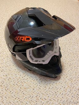 Přilba XRC Dual Alpiner 3.0, vel. L + intercom - 2