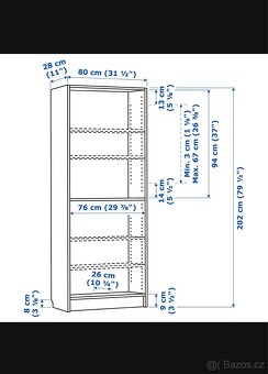 Ikea BILLY knihovna 2ks - 2