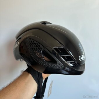 Abus Gamechanger Shiny Black vel. Small - 2