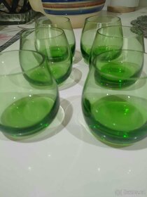 Zelené skleničky - 2