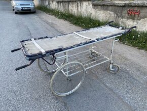 Staré nemocniční lehátko / vozík - 2