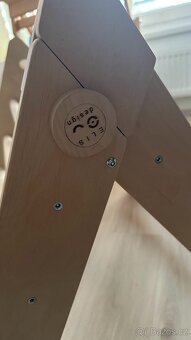 Montessori Piklerové trojúhelník 66 cm přírodní - 2