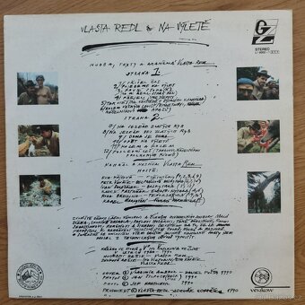 LP - Vlasta Redl - Na výletě - Edice Venkow - 1990 - 2