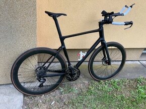 TT Časovka triatlon disk karbon Wattmetr 2x11 speed - 2