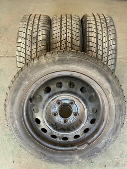 Zimní pneu Barum vč. ráfků 4 ks 205x55 R16 91 T - 2