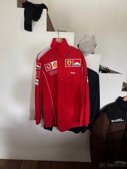 košile ferrari x marlboro s podpisem michael schumacher - 2