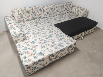 Rozkládací sedačka 290×195 cm ,gauč , postel , pohovka - 2