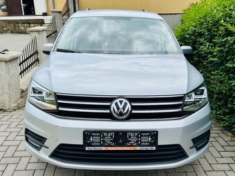 VW CADDY 2.0 TDI 75kW ACC,LED,Vyhř.okno,2021,120tkm,TAŽNÉ - 2