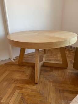 Rozkládací stůl Windsor ø 130 cm - 2