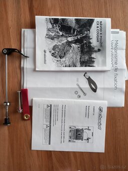 Chariot CX2 , set na kolo , běžkařský set - 2