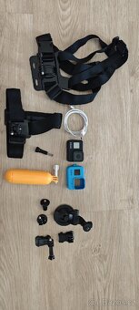 Go pro hero 8, příslušenství, podvodní kopule, 64 gb - 2