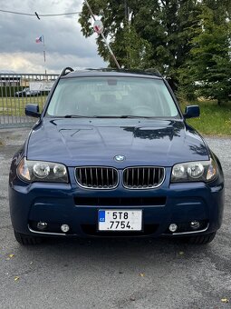 BMW X3 3.0i Aut 170kw 2006 168tkm M-paket pano - 2