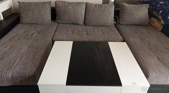 Rozkládací sedačka s úložným prostorem - 2
