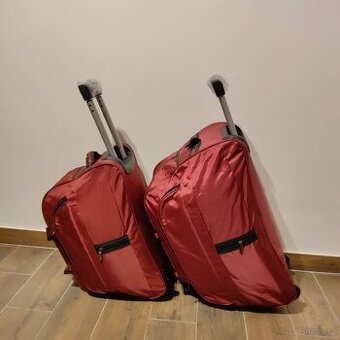 Cestovní taška na kolečkách, madlo, 2 velikosti - nové - 2