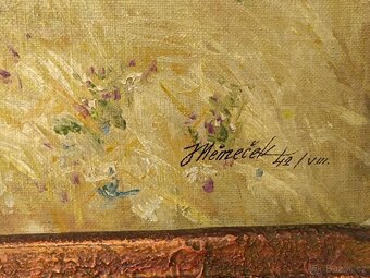 Obraz Jan Němeček, Vysočina 1942, olej 57x67 - 2