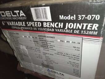 6" stolní hoblovací fréza Delta 37-070 - 2