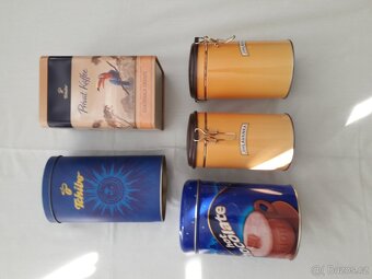 Prodám retro plechovky, dózy. Některé nové nepoužité, někter - 2