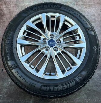 Originální Alu kola Ford Kuga 225/60/18 100%STAV - 2