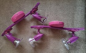 Stropní dětské osvětlení KVĚT+vypínač,cena za vše - 2