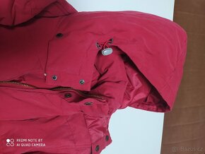 Pánská péřová bunda vel. XL, červená - 2