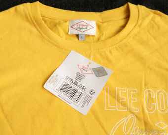 Tričko Lee Cooper, Žluté-1 triko, [L] - 2