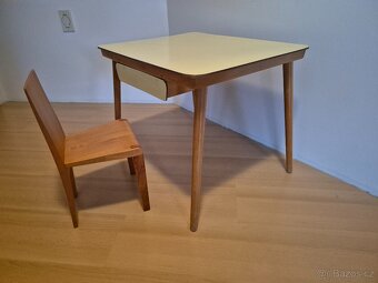 Retro stolek s židličkou - 2