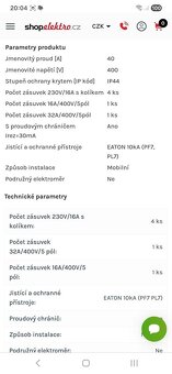 Staveništní rozvaděč Famatel - 2