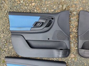 Tapeci Fabia II combi - modré - 2