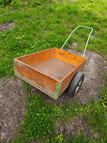 Prodám zánovní dvoukolák demontovatelný - 2