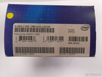nový procesor Intel Core i5-10500 LGA 1200 SRH3A - 2