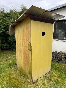 Oplechovaná kadibudka/suchý záchod - 2