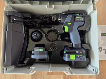 Aku vrtací šroubovák Festool TXS 12 2,5-Plus - 2